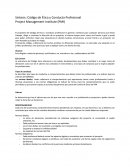 Sintesis Código de Etica PMI