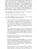 Modelo declaracion jurada