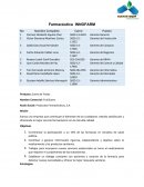 Analisis foda de una farmacia