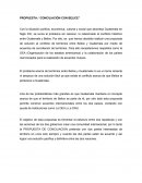 PROPUESTA: “CONCILIACIÓN CON BELICE”