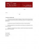 Presupuesto La Alcaldía opcion moderna