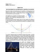 Materia: Matemáticas I GRUPO #16 APLICACIONES DE LAS DERIVADAS: PUENTES COLGANTES