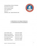 La Administración en las Antiguas Civilizaciones.