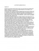 LAS TRES PALABRAS DEL DIA