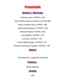 Administración y Legislación Educativa.