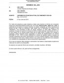 INFORME DE SITUACION ACTUAL DE CAMIONETA XXX-434