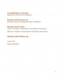 Contabilidad y Finanzas Maestría en Dirección de Empresas