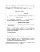 Contrarto prestacion de servicios