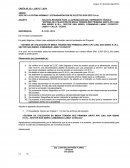 Levantamiento de observaciones.