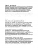 Plan de contingencia.Se define la seguridad de la información de la empresa como un conjunto de medidas destinadas a salvaguardar la información contra los daños producidos por hechos naturales o por el hombre.