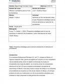 Tarea 1 Resumen Caso Perspectiva estrategica para la toma de desiciones.
