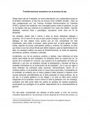 Transformaciones para el proceso de paz