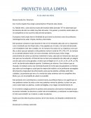 Proyecto aula limpia