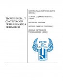 Escrito Divorcio Incausado