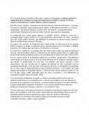 IMPLEMENTACION PLAN GESTION AMBIENTAL.