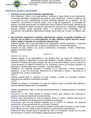 Determine en que cosiste el ambiente organizacional