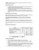 Reporte de la elaboración de una estructura
