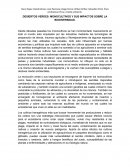 DESIERTOS VERDES: MONOCULTIVOS Y SUS IMPACTOS SOBRE LA BIODIVERSIDAD.