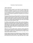 Presentado por: Miguel Daza salamanca ¿Qué es saber leer?