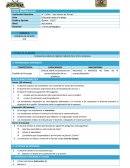 PLANIFICACIÓN DE LA SESIÓN DE APRENDIZAJE.