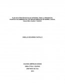 PLAN DE ATENCIÓN DE SALUD INTEGRAL PARA LA REGIÓN DEL PACÍFICO COLOMBIANO EN LOS DEPARTAMENTOS DE NARIÑO, CAUCA, VALLE DEL CAUCA Y CHOCÓ.