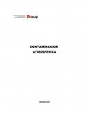 Contaminación atmosférica.