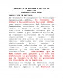 PROPUESTA DE REFORMA A LA LEY DE SEMILLAS OBSERVACIONES SPPN