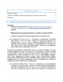 Obligaciones de las personas físicas y morales en materia del IVA.