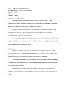 FINES 2 - PROYECTO PEDAGÓGICO Asignatura: Historia y Geografía (Primer año)
