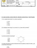 Evaluación perímetro 3° básico.