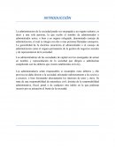 Administracion y representacion de una sociedad