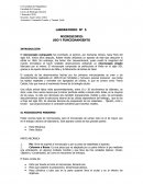 MICROSCOPIO: USO Y FUNCIONAMIENTO