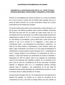 RESUMEN DE LA EXPOSICION DADA POR EL LIC. LOPEZ TITULADA VIVENCIAS MARITIMAS, OPERACIONES Y DESARROLLO PORTUARIO