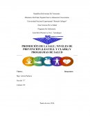 PROMOCIÓN DE LA SALUD, NIVELES DE PREVENCIÓN (LEAVELL Y CLARK) Y PROGRAMAS DE SALUD