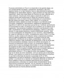 El proceso administrativo en Duoc Uc se desarrolla en dos grandes etapas