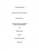 RELACIONES LABORALES MODERNAS