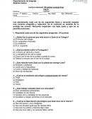 Lee atentamente cada uno de los siguientes ítems y recuerda respetar una correcta ortografía y redacción, de lo contrario se restarán de tu puntaje los errores. Recuerda responder con lápiz pasta y que no se permiten borrones.