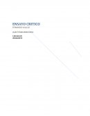 Ensayo critico.¿Proceso de paz?