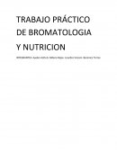 TRABAJO PRÁCTICO DE BROMATOLOGIA Y NUTRICION.