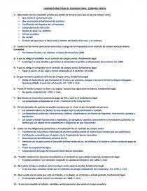 LABORATORIO PARA EL EXAMEN FINAL COMPRA VENTA.. Página 1