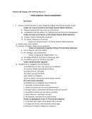 Ejercitación Verbos irregulares.