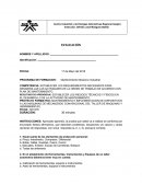 Cuestionario de Mantenimiento