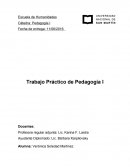 Trabajo práctico de pedagogía I “La otra escuela”