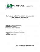 Tecnologías de la Información y Comunicación Tema: Plan de Vida y Carrera