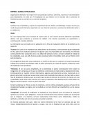 EMPRESA: QUIMICA ESPECIALIZADA