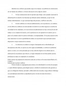 La comunicación efectiva del líder en la organización.