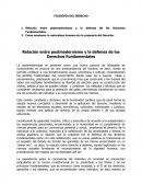 Postmodernismo y defensa de los derechos fundamentales