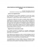MEGATENDENCIAS EMPRESARIALES QUE DETERMINARAN EL FUTURO