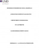 Comportamiento organozacional.