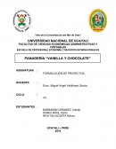 PANADERÍA “VAINILLA Y CHOCOLATE”